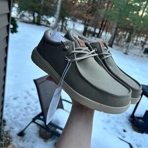Classic Men's Taupe Grey Hey Dudes